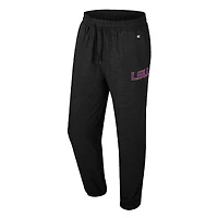 Men's Colosseum Black LSU Tigers Revolution Jogger Pants