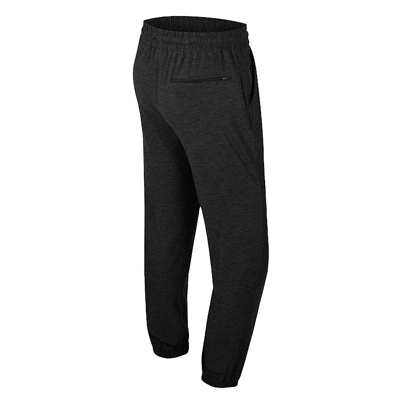 Men's Colosseum Black LSU Tigers Revolution Jogger Pants