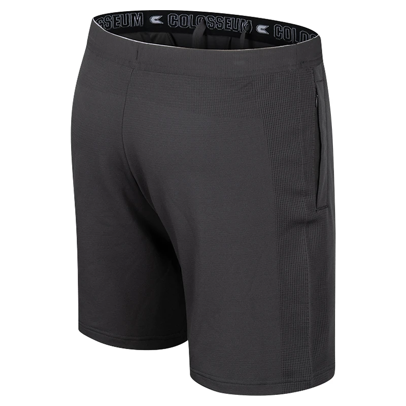 Short Forget LSU Tigers anthracite Colosseum pour homme