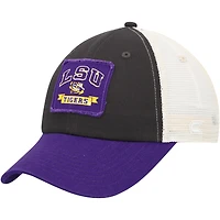 Casquette snapback Colosseum Charcoal LSU Tigers Objection pour homme