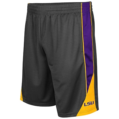 Short Colosseum Charcoal LSU Tigers Turnover pour homme
