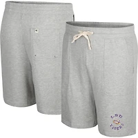 Short en éponge Colosseum gris chiné pour homme « LSU Tigers Love To Hear This »