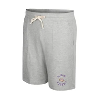 Short en éponge Colosseum gris chiné pour homme « LSU Tigers Love To Hear This »