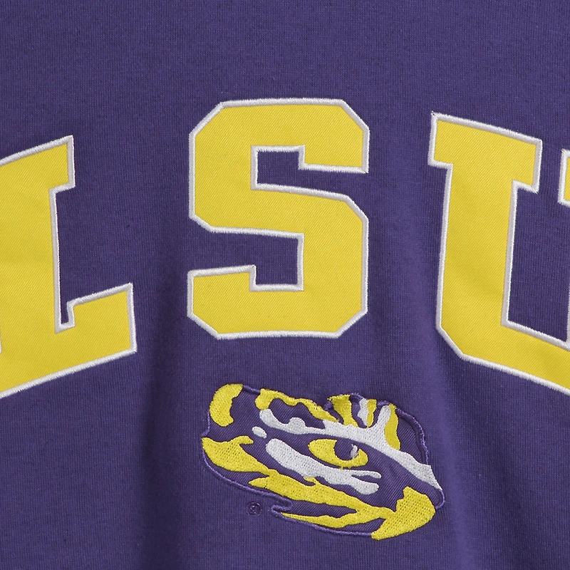 Sweat Colosseum Purple LSU Tigers Arch & Logo Crew Neck Homme