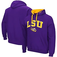 Sweat à capuche Colosseum Purple LSU Tigers Big & Tall Arch Logo 2.0 pour homme