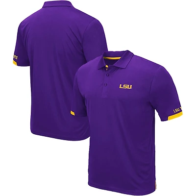 Polo Santry Colosseum violet pour homme, grandes tailles, LSU Tigers