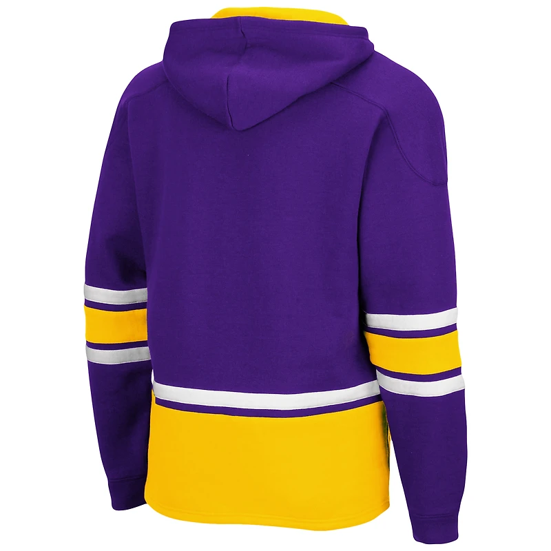 Sweat à capuche Colosseum Purple LSU Tigers Lace Up 3.0 pour homme