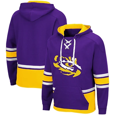 Sweat à capuche Colosseum Purple LSU Tigers Lace Up 3.0 pour homme