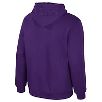 Sweat à capuche violet Colosseum pour homme, nouveau membre des LSU Tigers