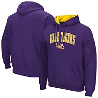 Sweat à capuche polaire Rally Cry violet Colosseum pour homme des LSU Tigers