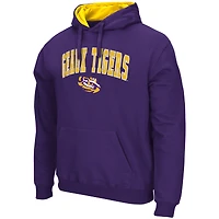 Men's Colosseum  Purple LSU Tigers Rally Cry Fleece Hoodie