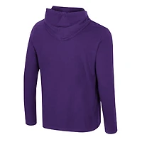 Men's Colosseum  Purple LSU Tigers Simoleans Washed Hoodie
