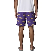 Short Columbia Purple LSU Tigers Big & Tall Backcast pour homme