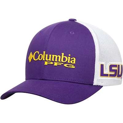 Casquette Columbia LSU Tigers Collegiate PFG Flex pour homme