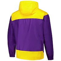 Men's Columbia Purple LSU Tigers Flash Challenger II Omni-Shade Full-Zip Windbreaker Jacket
