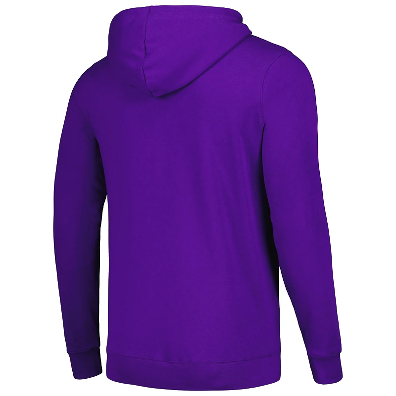 Sweat à capuche Columbia Purple LSU Tigers PFG Fish Flag II pour homme