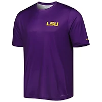 T-shirt Columbia Purple LSU Tigers Terminal Tackle Omni-Shade pour homme