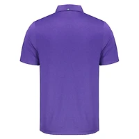 Polo recyclé extensible Forge Eco pour homme Cutter & Buck Heather Purple LSU Tigers, grandes tailles