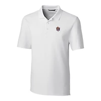 Men's Cutter & Buck White LSU Tigers Forge Stretch Polo