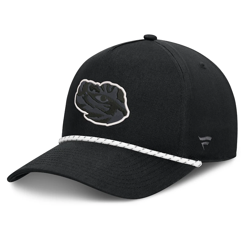 Men's Fanatics Black LSU Tigers Undertone Rope Adjustable Hat