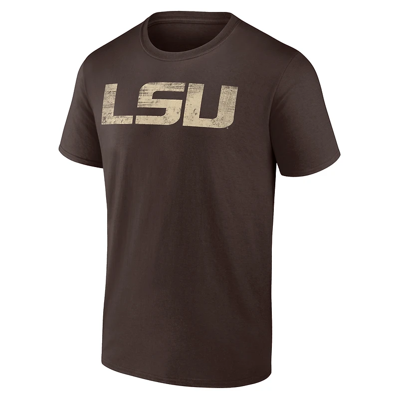 T-shirt Fanatics marron LSU Tigers Express pour homme