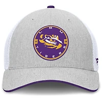 Men's Fanatics  Heather Gray LSU Tigers Trigger Flex Hat