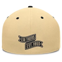 Men's Fanatics Khaki/Black LSU Tigers Balance Fitted Hat