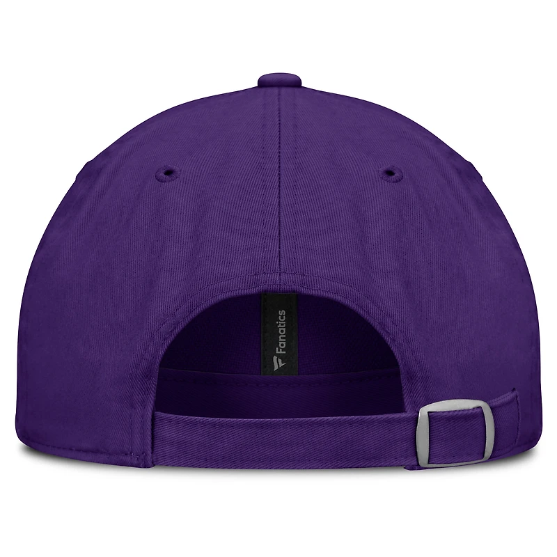 Men's Fanatics Purple LSU Tigers Archer Adjustable Hat