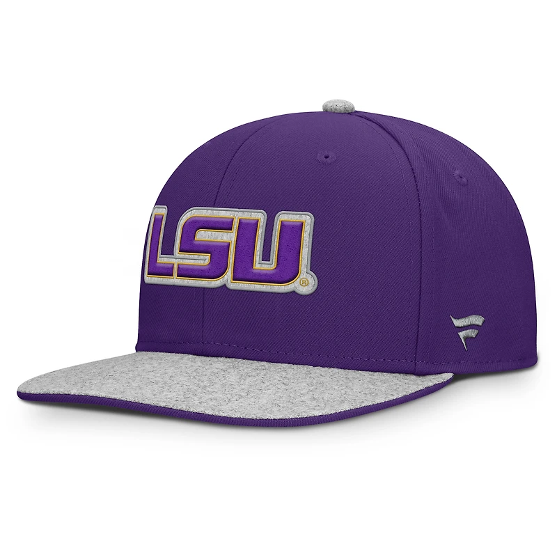 Men's Fanatics Purple LSU Tigers Loden Snapback Hat