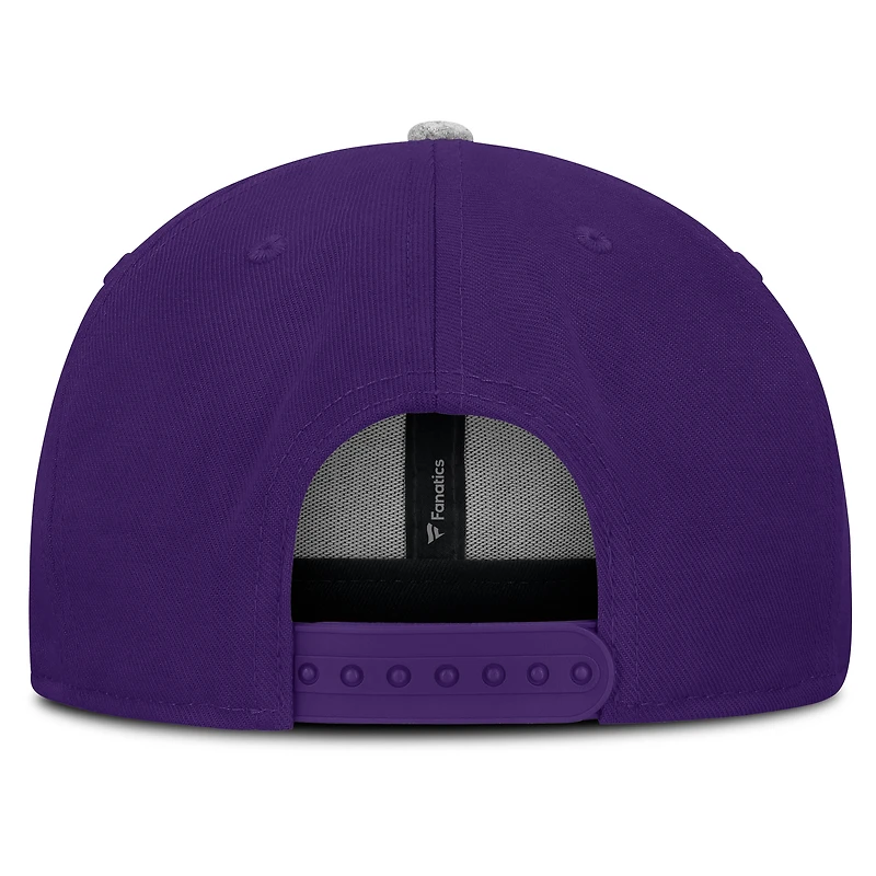 Men's Fanatics Purple LSU Tigers Loden Snapback Hat