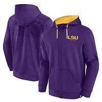 Sweat à capuche zippé pour homme LSU Tigers Power Index de marque Fanatics