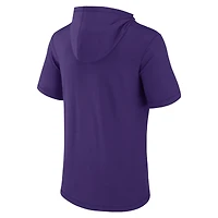 Men's Fanatics  Purple LSU Tigers Primary Logo Hoodie T-Shirt