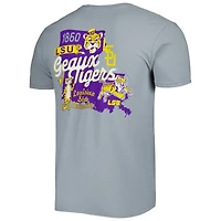 Men's Graphite LSU Tigers Vault State Comfort T-Shirt
