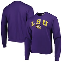 Sweat à capuche léger pour homme League Collegiate Wear Purple LSU Tigers 1965 Arch Essential
