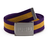Men's LSU Tigers Fabric Belt