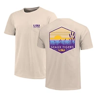 T-shirt à poche essentiel pour homme, motif paysage naturel LSU Tigers, grand et