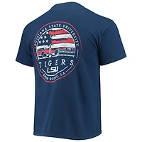 Men's Navy LSU Tigers Campus Americana T-Shirt
