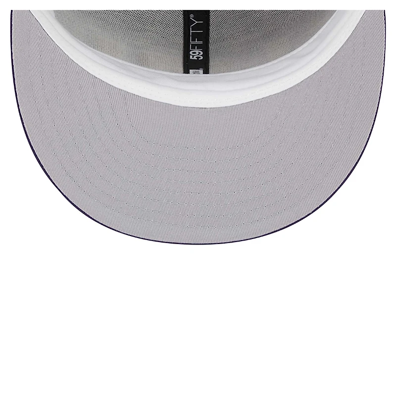 Men's New Era Purple LSU Tigers 59FIFTY Fitted Hat