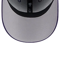 Men's New Era Purple LSU Tigers Active Slash Sides 39THIRTY Flex Hat