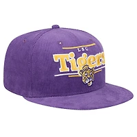 Men's New Era Purple LSU Tigers Display 9FIFTY Snapback Hat