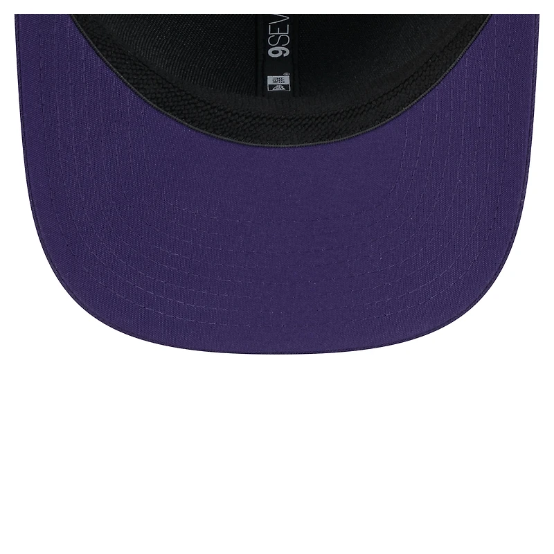 Men's New Era Purple LSU Tigers Gameday Multi-Rope 9SEVENTY Stretch-Snap Hat