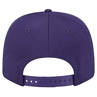 Men's New Era Purple LSU Tigers Patched 9SEVENTY Stretch-Snap Adjustable Hat