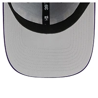 Casquette 39THIRTY Flex violette New Era pour homme, motif LSU Tigers