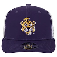 Men's New Era  Purple LSU Tigers Team 9SEVENTY COOLERA Trucker Adjustable Hat