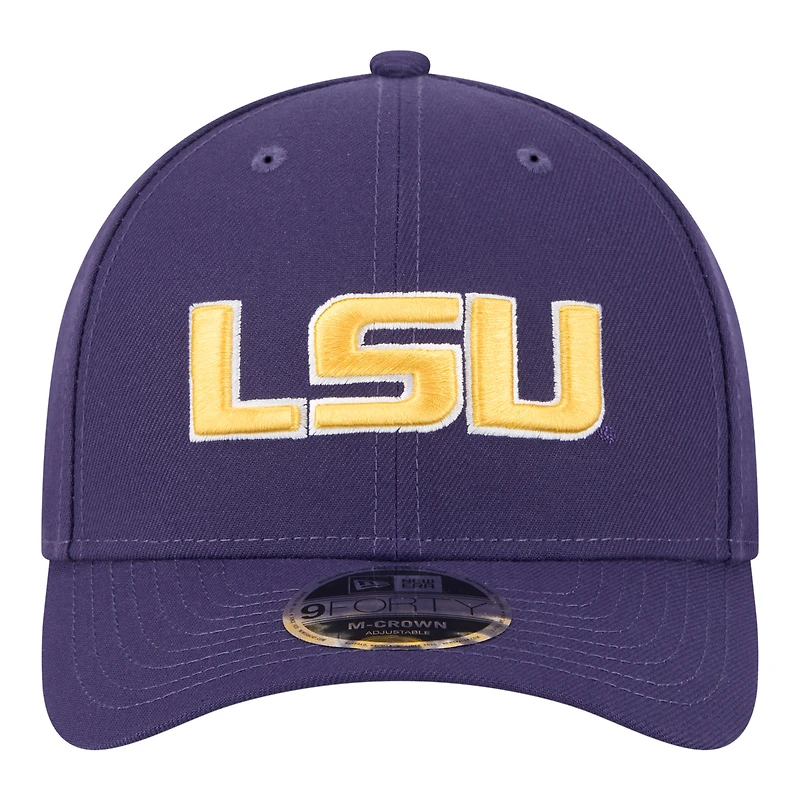 Men's New Era Purple LSU Tigers Team Collective 9FORTY M-Crown Adjustable Hat