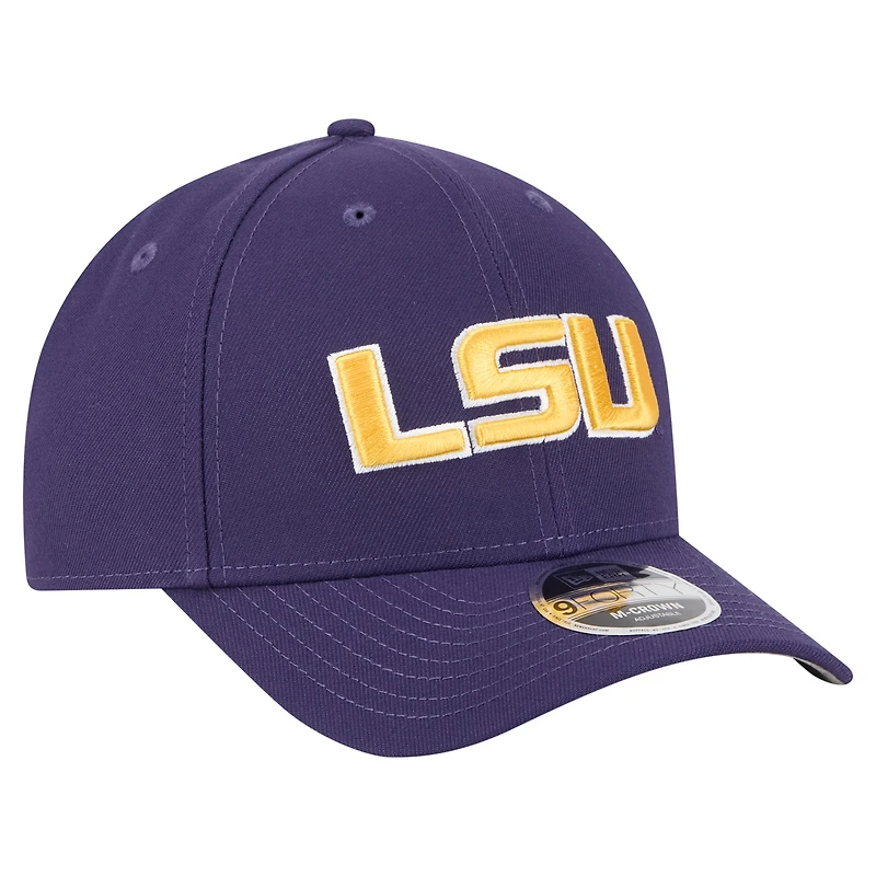 Men's New Era Purple LSU Tigers Team Collective 9FORTY M-Crown Adjustable Hat
