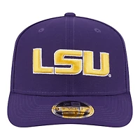 Casquette ajustable extensible à boutons-pression New Era violette LSU Tigers Team Collective 9SEVENTY pour homme