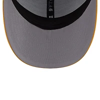 Casquette de camionneur Snapback 9FIFTY Purple LSU Tigers Throwback Circle Patch New Era pour hommes