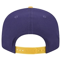 Casquette Snapback bicolore violette LSU Tigers 9FIFTY de New Era pour homme