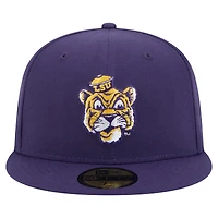 Casquette ajustée violette New Era LSU Tigers Vault 59FIFTY pour homme